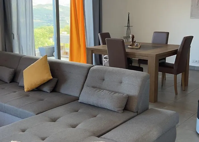 Appartement Haut De - Vue Mer Avec Coucher De Soleil Cargèse